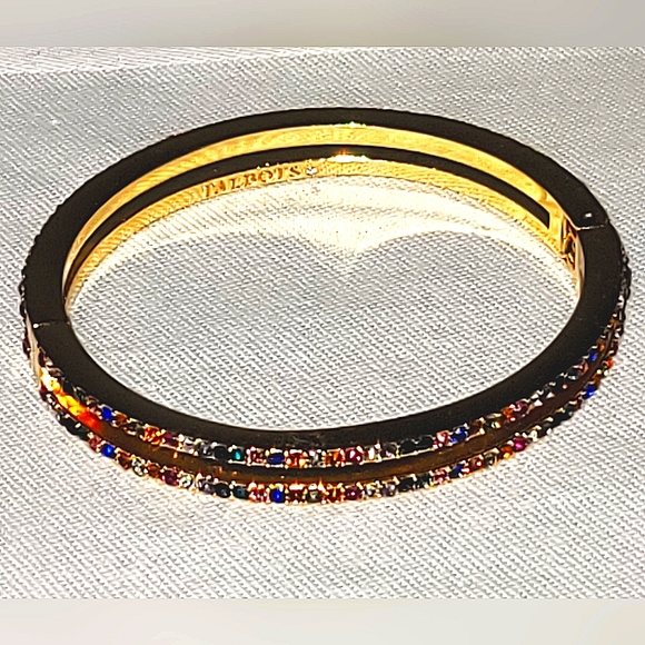 Talbots multicolor stones two row bracelet - Picture 3 of 8